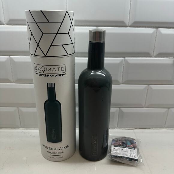 Brumate Winesulator Charcoal 750 ml - Picture 1 of 9